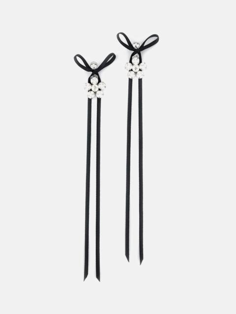 Simone Rocha Daisy earrings with bows