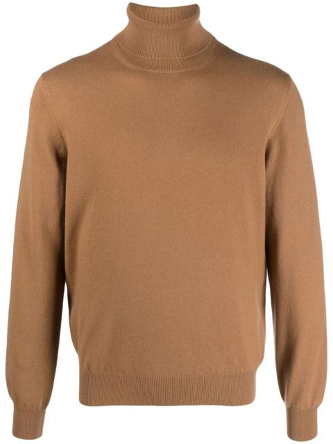 LARDINI roll-neck knitted jumper