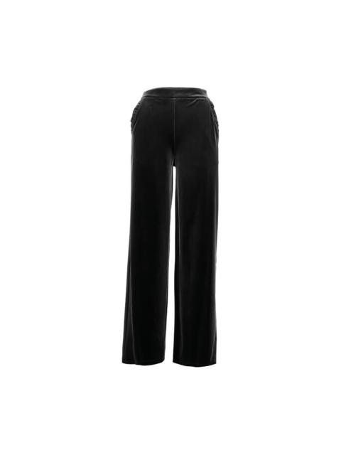 EMPORIO ARMANI Chenille trousers
