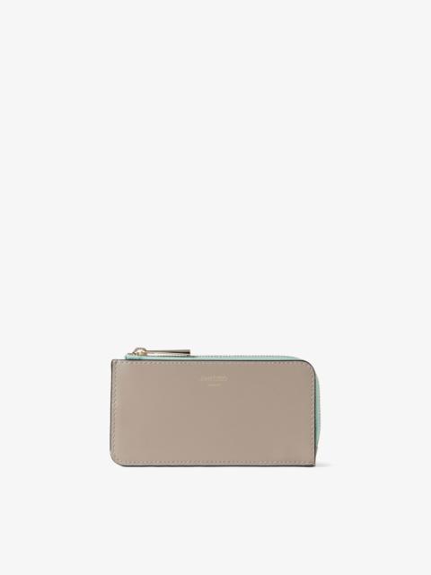 Lise-Z
Taupe and Smoke Green Leather Card Holder