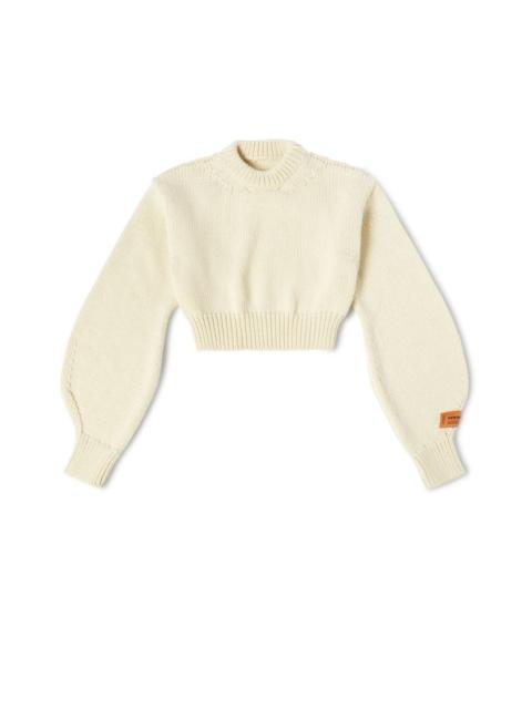 Heron Preston Crop Crewneck Back Cut Out