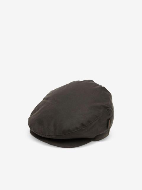 Barbour Cheviot waxed flat cap
