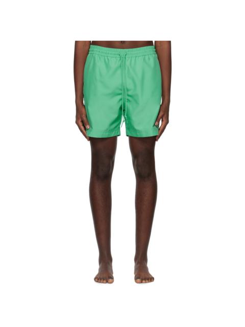 Green Chase Swim Shorts
