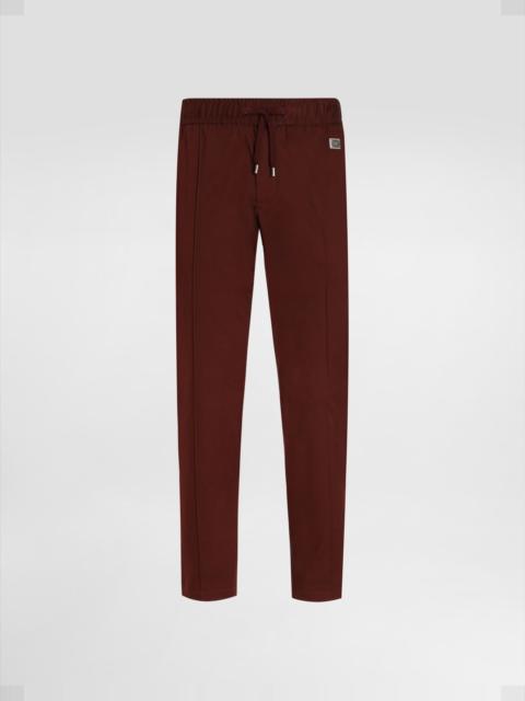 Dolce & Gabbana Cotton jogging pants with tag