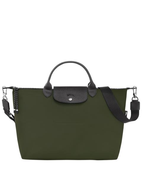 Longchamp Le Pliage Energy XL Handbag Khaki - Recycled canvas