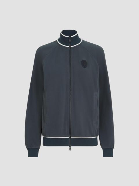 visvim BURROW DUAL SWEAT (SUPERFINE) W NAVY - 0325205010003