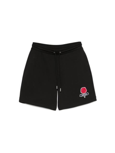logo-embroidered track shorts