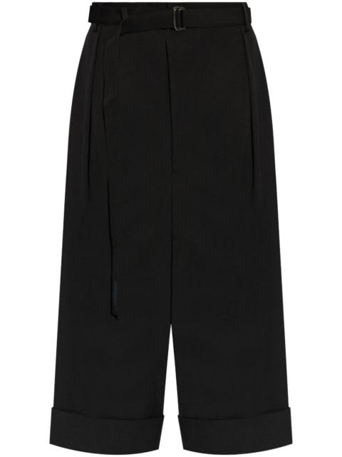 Yohji Yamamoto belted trousers