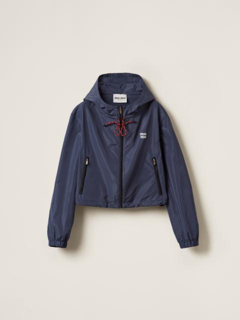 Miu Miu Technical fabric blouson jacket