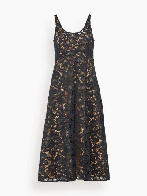 DOROTHEE SCHUMACHER Lacy Dream Dress in Pure Black