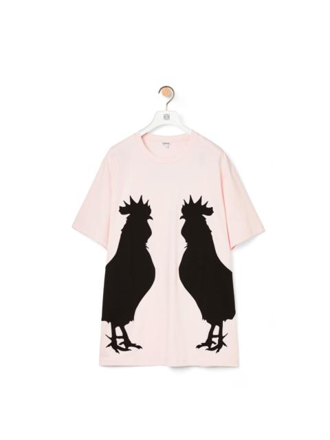 Loewe Rooster oversize T-shirt in cotton