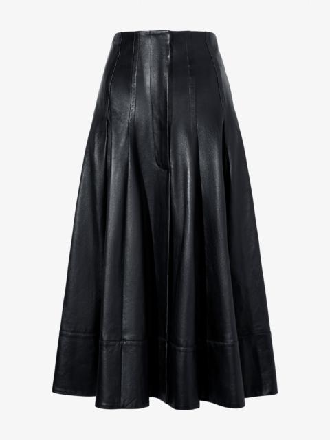 Moore Skirt in Glossy Leather