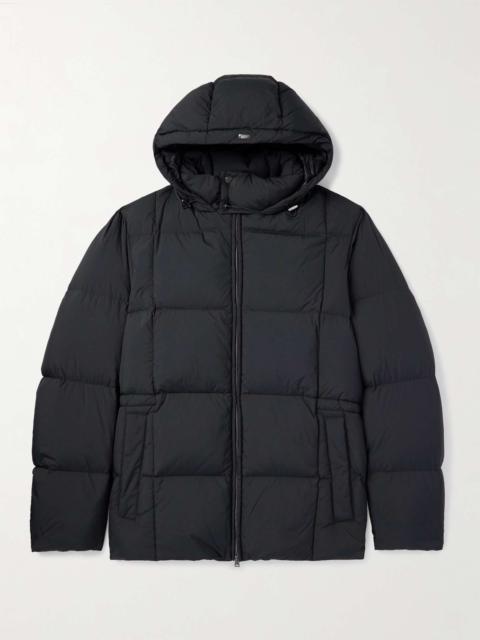 Herno Quilted Shell Hooded Down Jacket