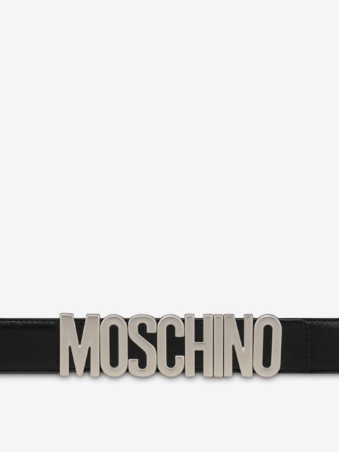 Moschino NUAGE CALFSKIN BELT