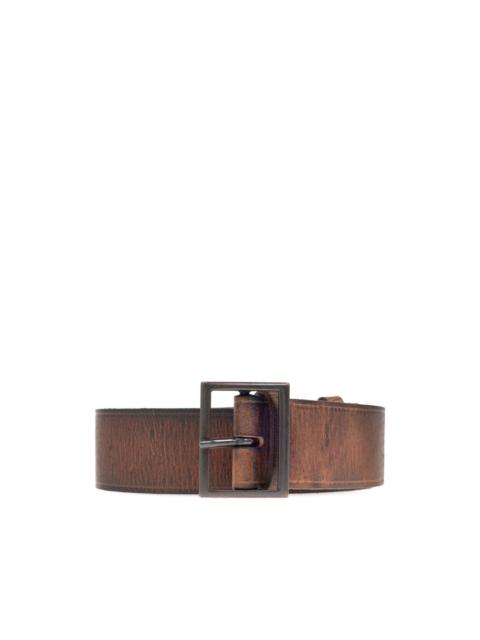 DSQUARED2 distressed leather belt