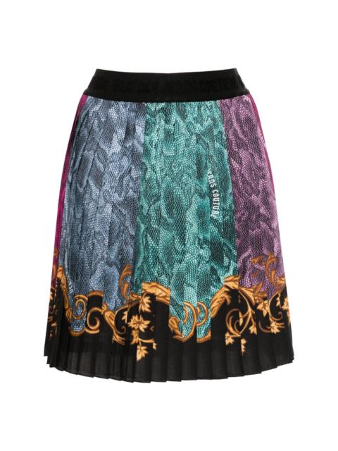 VERSACE JEANS COUTURE Barocco-print mini skirt