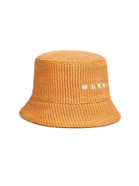 Marni logo-embroidered bucket hat