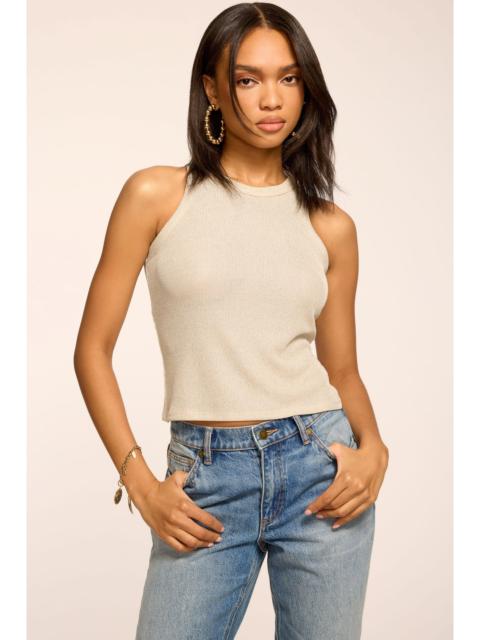 RAMY BROOK Ella Lurex Knit Tank Top