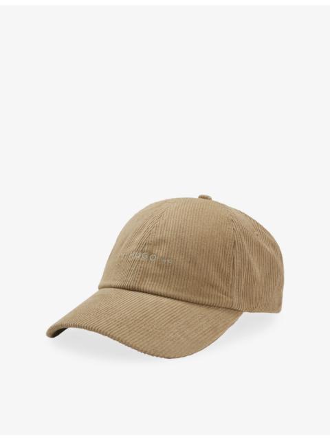 HUGO Logo-Embroidered Cotton-Cord Baseball Cap