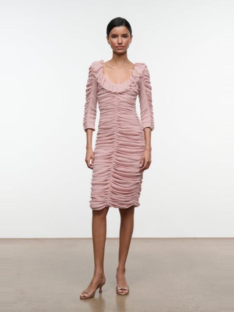 STAUD STAUD GRETTA DRESS SANDROSE