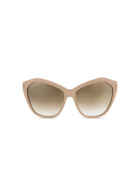 TOM FORD cat-eye full-rim sunglasses