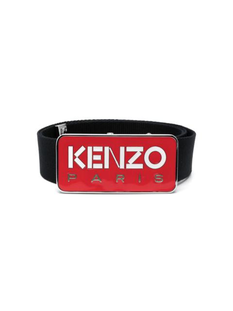 KENZO logo-plaque adjustable belt