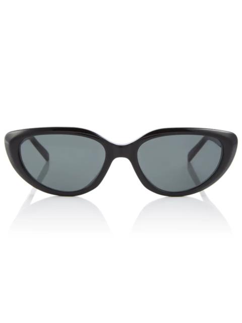 Cat-eye acetate sunglasses