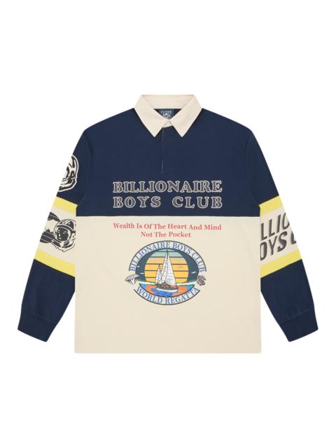 BILLIONAIRE BOYS CLUB WORLD REGATTA OVERSIZED RUGBY SHIRT