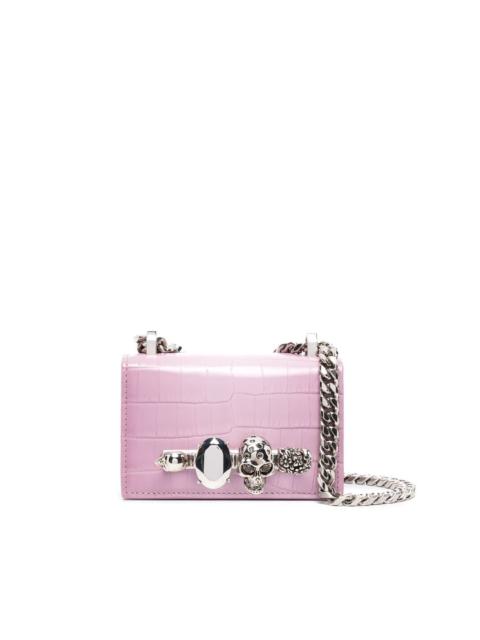 Alexander McQueen four-ring detail crossbody bag
