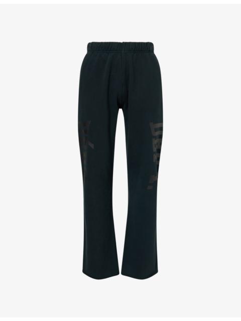 GALLERY DEPT. Straight-Leg Logo-Print Cotton Jogging Bottoms