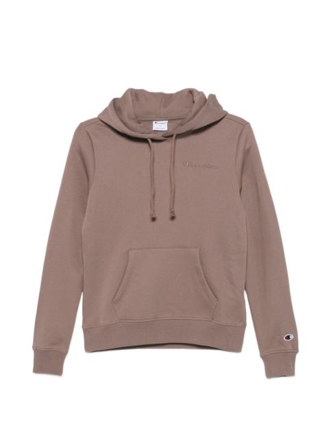 Champion logo-embroidered drawstring hoodie