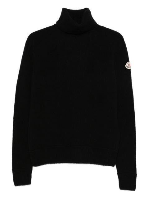 Moncler turtleneck long-sleeve sweater