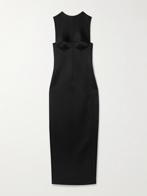 KHAITE Shoshanna Satin-crepe Gown