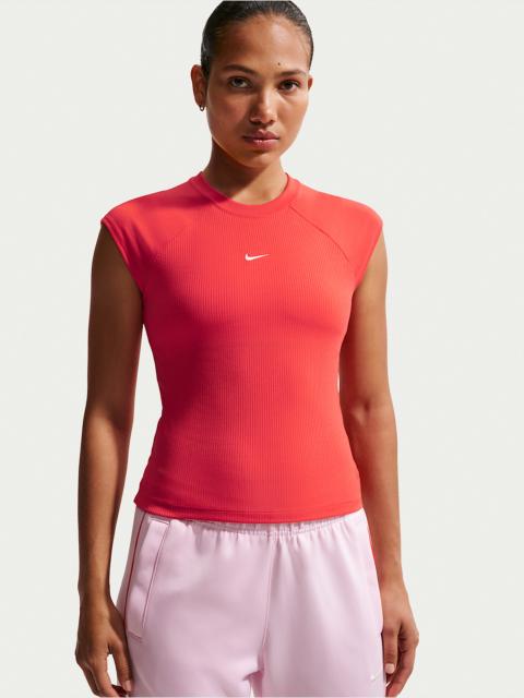 Nike Nike Sportswear Chill Knit Women's Tight Short-Sleeve Ribbed Top