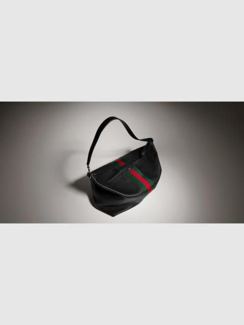 GUCCI Web Trademark large duffle bag
