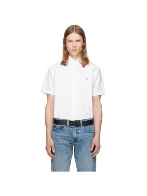 Polo Ralph Lauren White Classic Fit Oxford Shirt