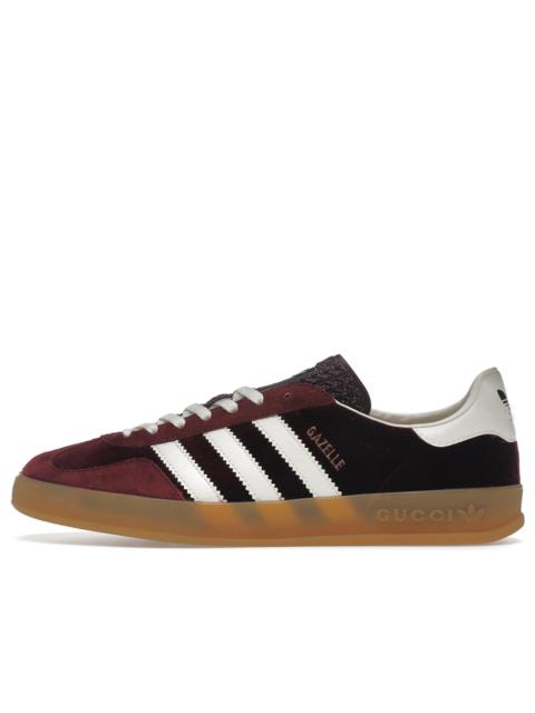 adidas adidas x Gucci Gazelle 'Burgundy Velvet' 707848-9STU0-6160
