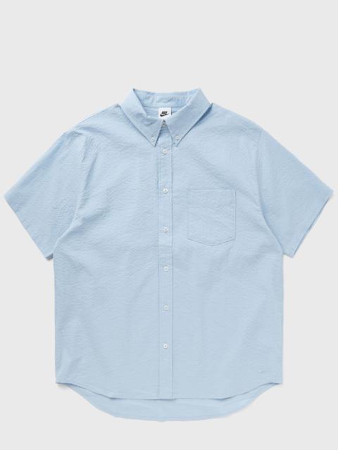 Nike Life Short-Sleeve Seersucker Button-Down Shirt