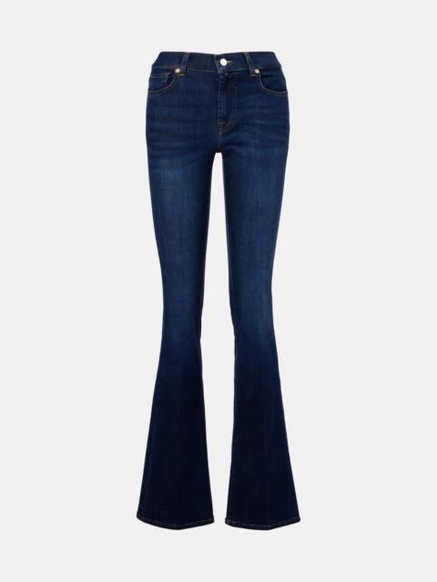 7 For All Mankind Mid-rise bootcut jeans
