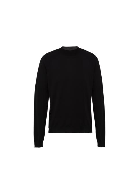 Prada Worsted wool turtleneck sweater