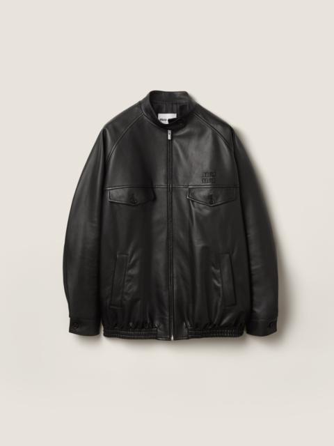 Miu Miu Nappa leather jacket