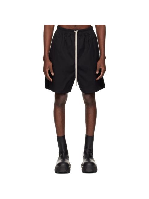Rick Owens Black Temple Boxer Shorts