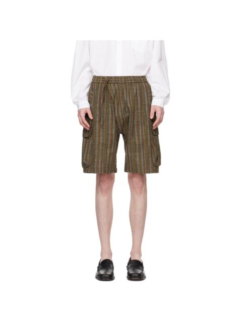 MAHARISHI Khaki Wagara Shorts