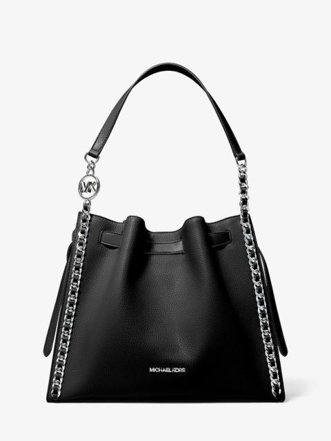MICHAEL KORS Mina Large Chain Shoulder Bag