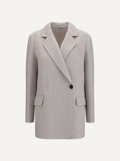 Brunello Cucinelli Single-breasted wool and cashmere Jacket