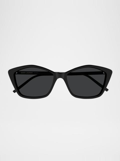 SAINT LAURENT Cat-Eye Acetate Sunglasses