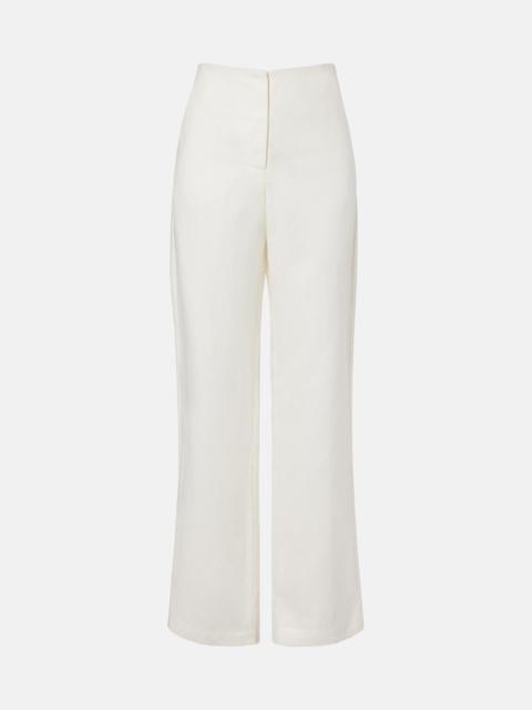 FAITHFULL Lulea linen wide-leg pants