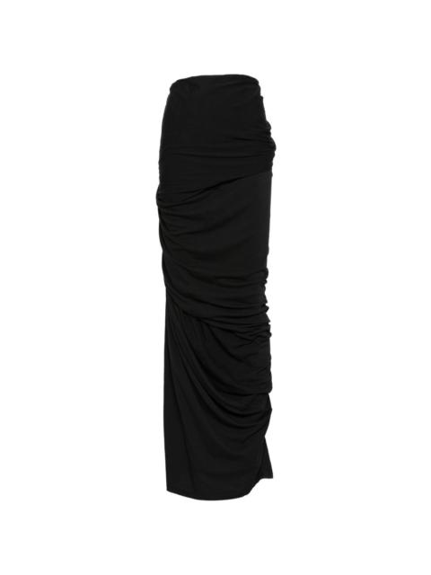 entire studios Dia draped-detail maxi skirt