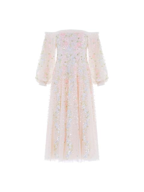 Needle & Thread Confetti Gloss Off-Shoulder Ballerina Dress