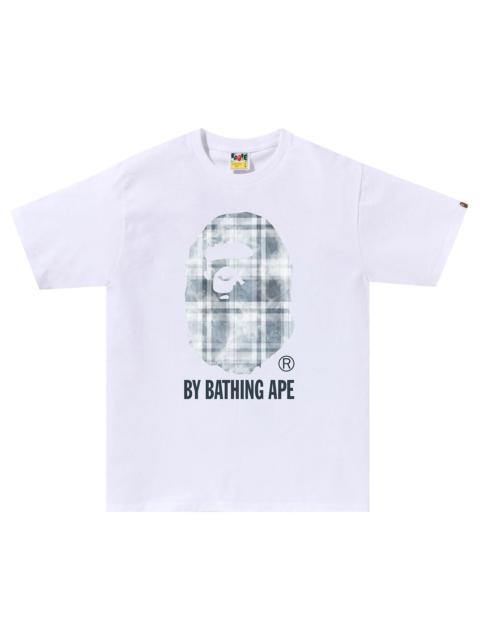 BAPE Bleach Check By Bathing Ape Tee 'White'